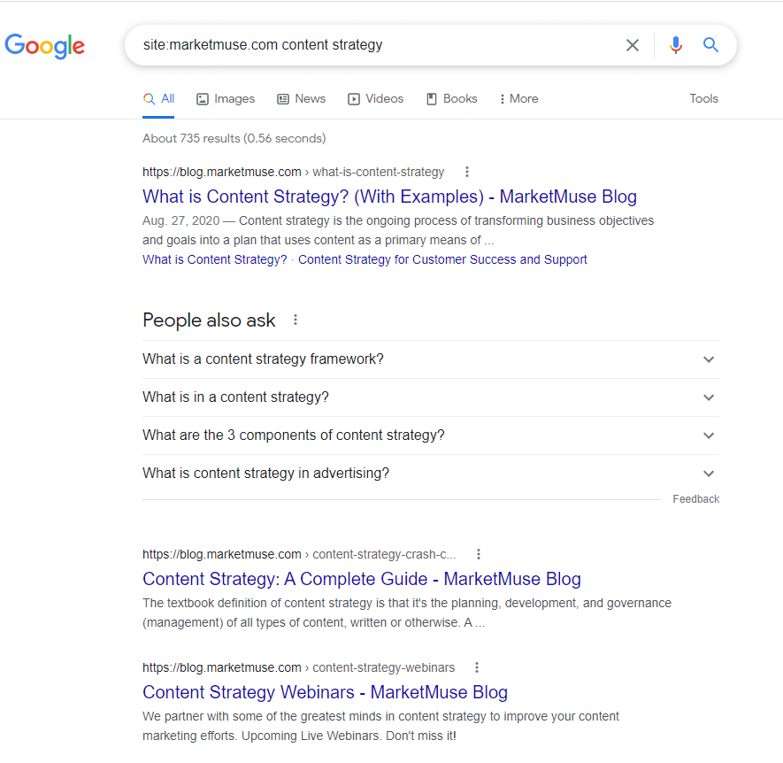 Content Cannibalization
