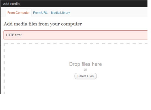 خطای Upload Failed هنگام بارگذاری فایل در وردپرس