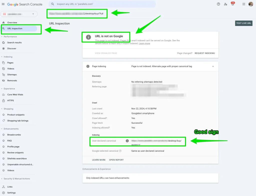 inspect parameter url fix alternate page proper canonical tag google search console.png